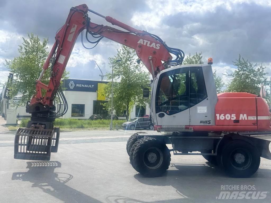 Atlas 1605 M Kolesové rýpadlá