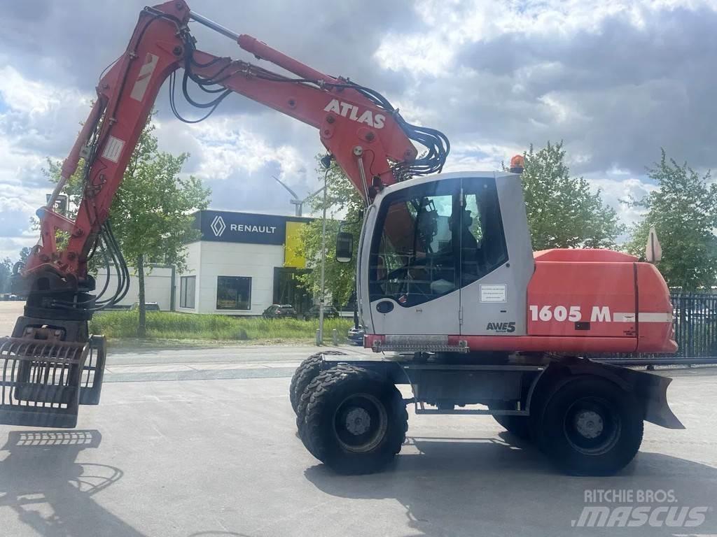 Atlas 1605 M Kolesové rýpadlá