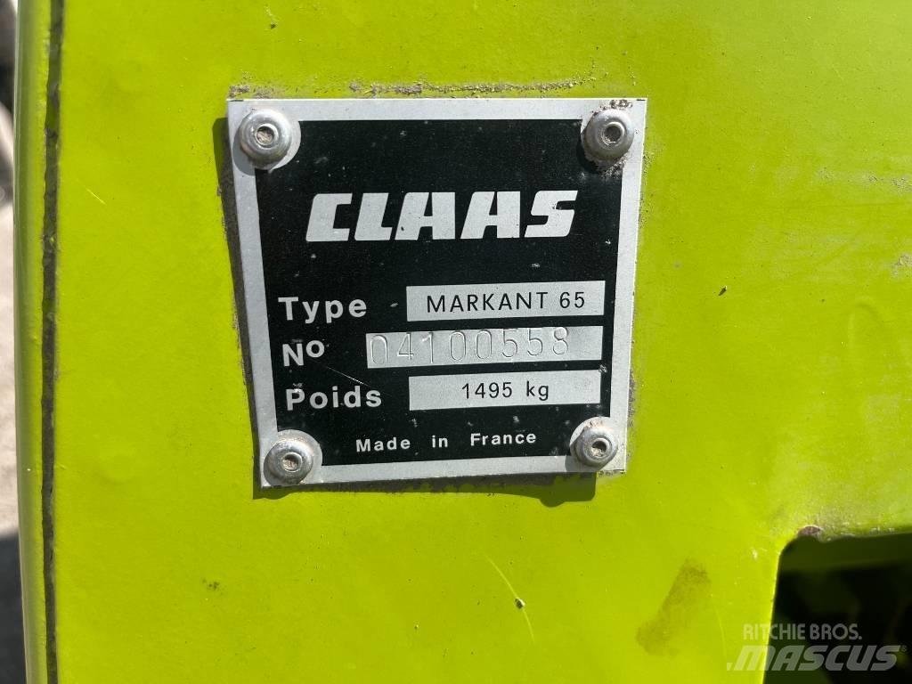 CLAAS Markant 65 Lisy na hranaté balíky