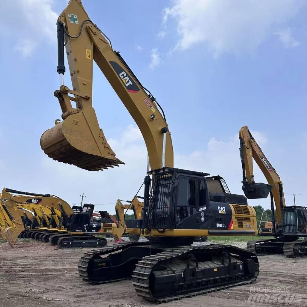 CAT 340D2 Pásové rýpadlá