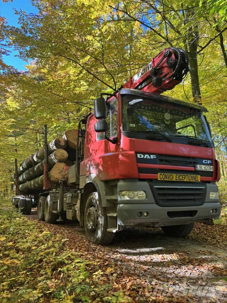 DAF CF 510 Nákladné vozidlá na prepravu dreva
