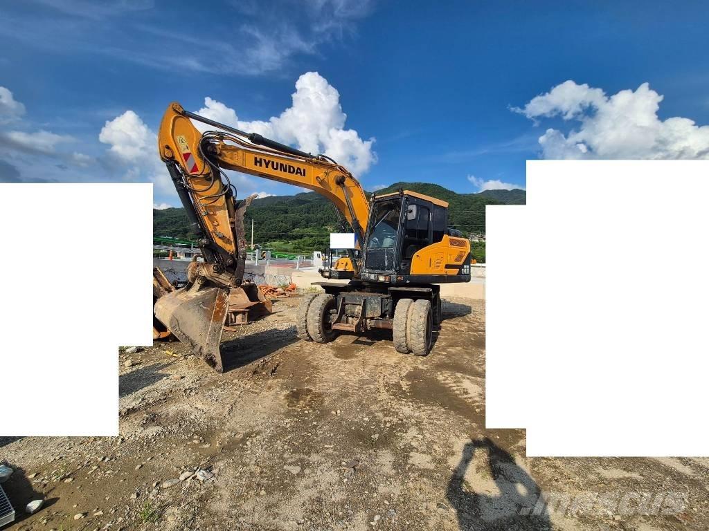 Hyundai HW 145 Kolesové rýpadlá