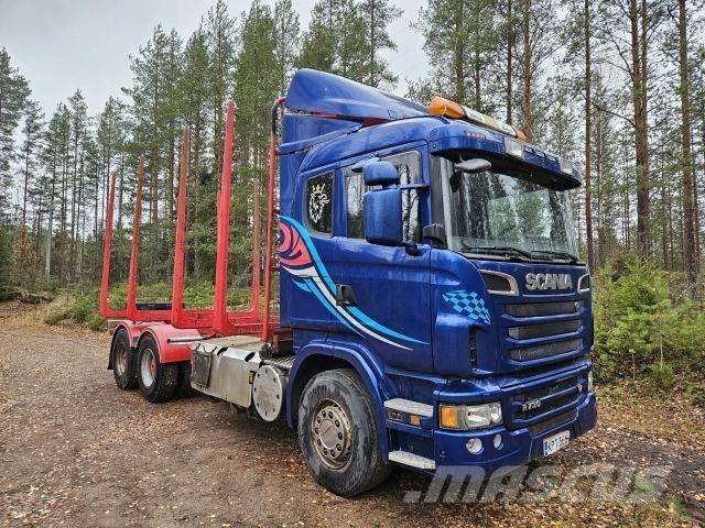 Scania R 730 Nákladné vozidlá na prepravu dreva