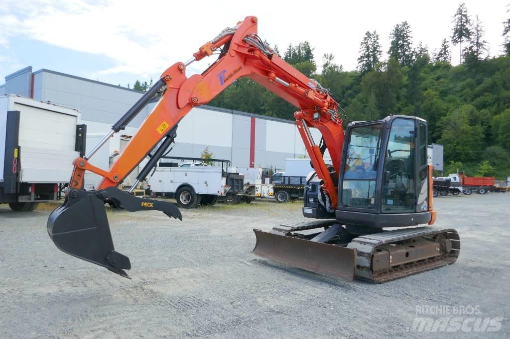 Hitachi zx75ur-5B Pásové rýpadlá