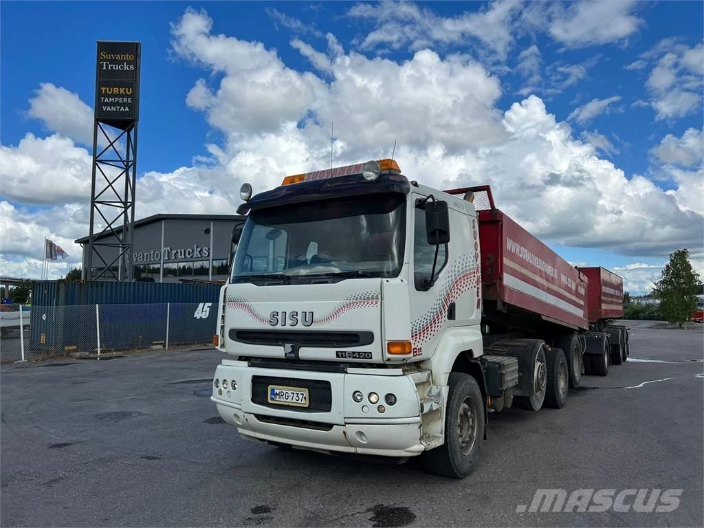 Sisu E11M-420 8X4 Sklápače