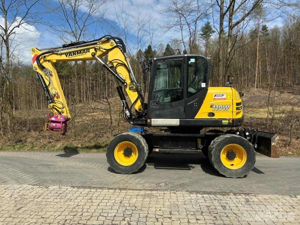 Yanmar B 110 W Kolesové rýpadlá