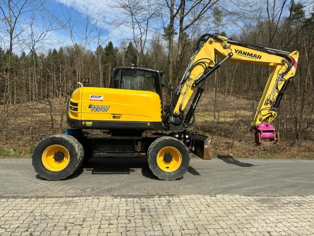 Yanmar B 110 W Kolesové rýpadlá