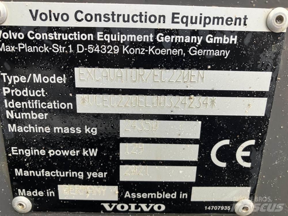 Volvo EC220EN Pásové rýpadlá