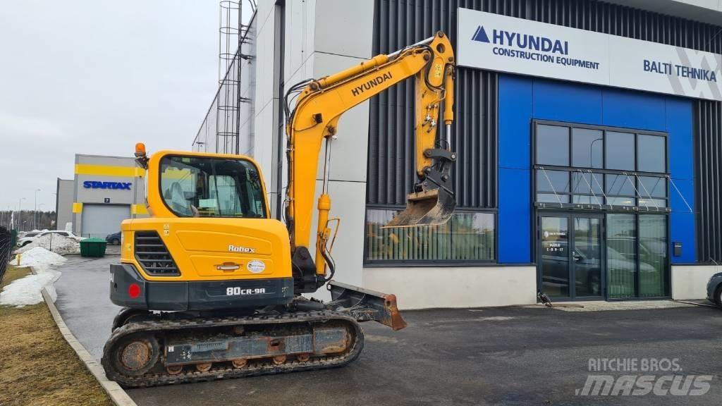 Hyundai R80CR-9A Midi rýpadlá 7 t - 12 t