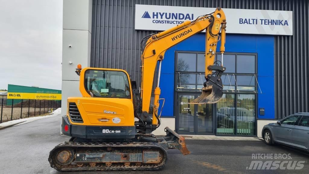 Hyundai R80CR-9A Midi rýpadlá 7 t - 12 t