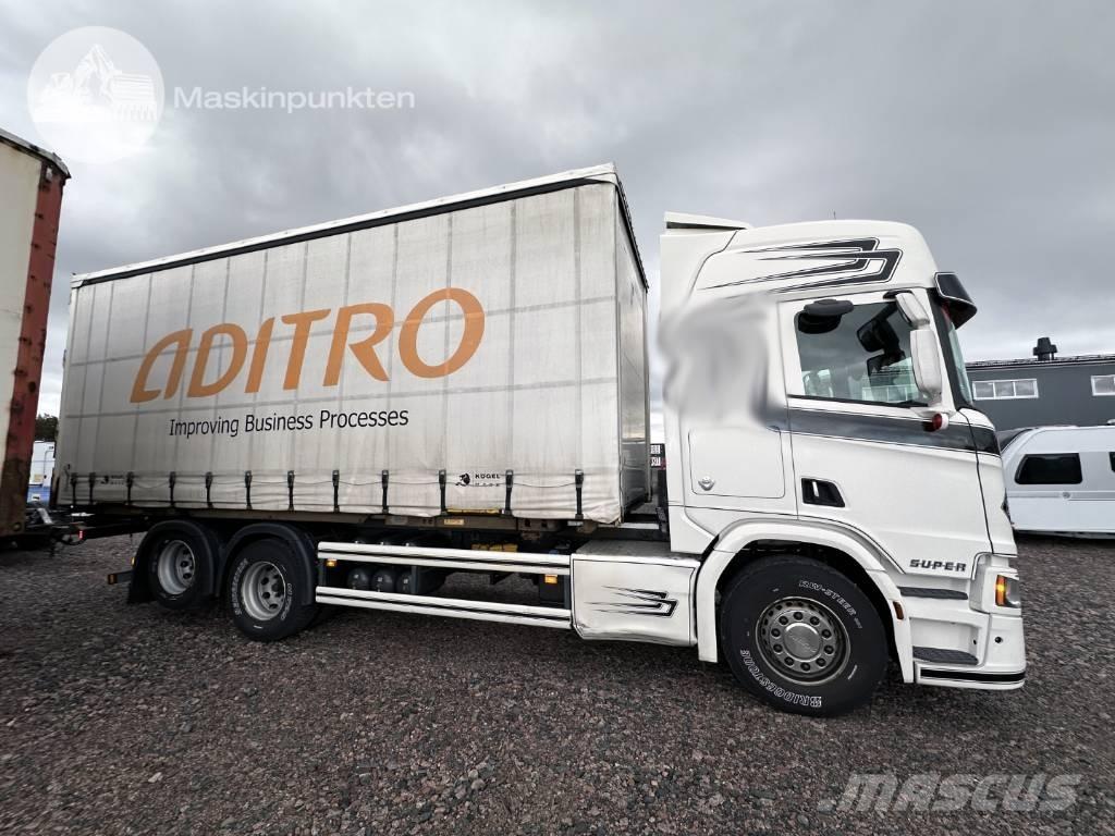 Scania R 580 Nosiče kontajnerov/Prepravníky kontajnerov