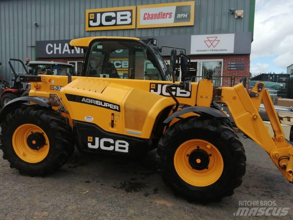 JCB 538-60 Teleskopické nakladače pre poľnohospodárstvo