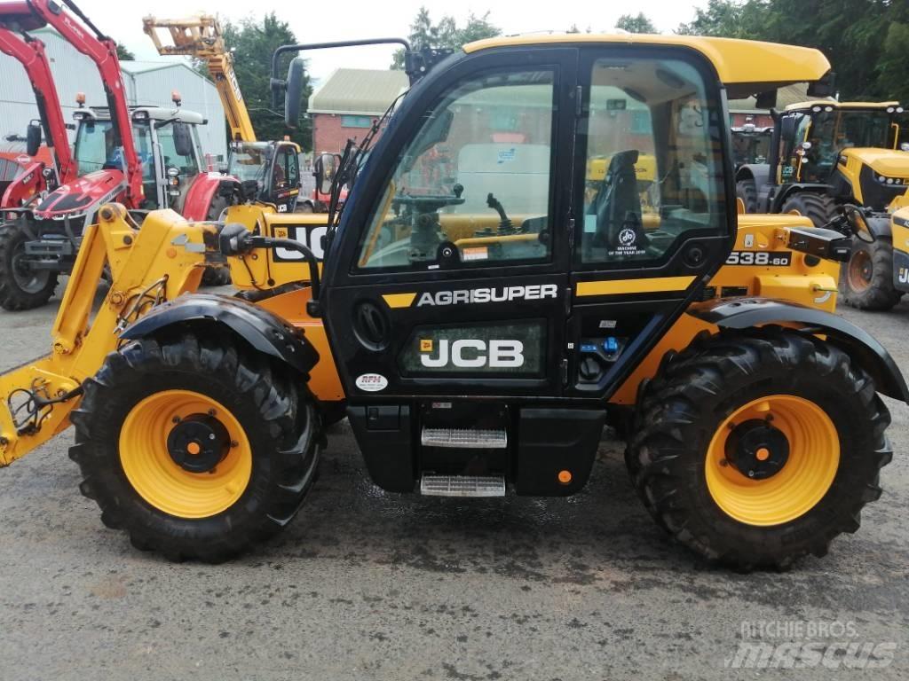 JCB 538-60 Teleskopické nakladače pre poľnohospodárstvo
