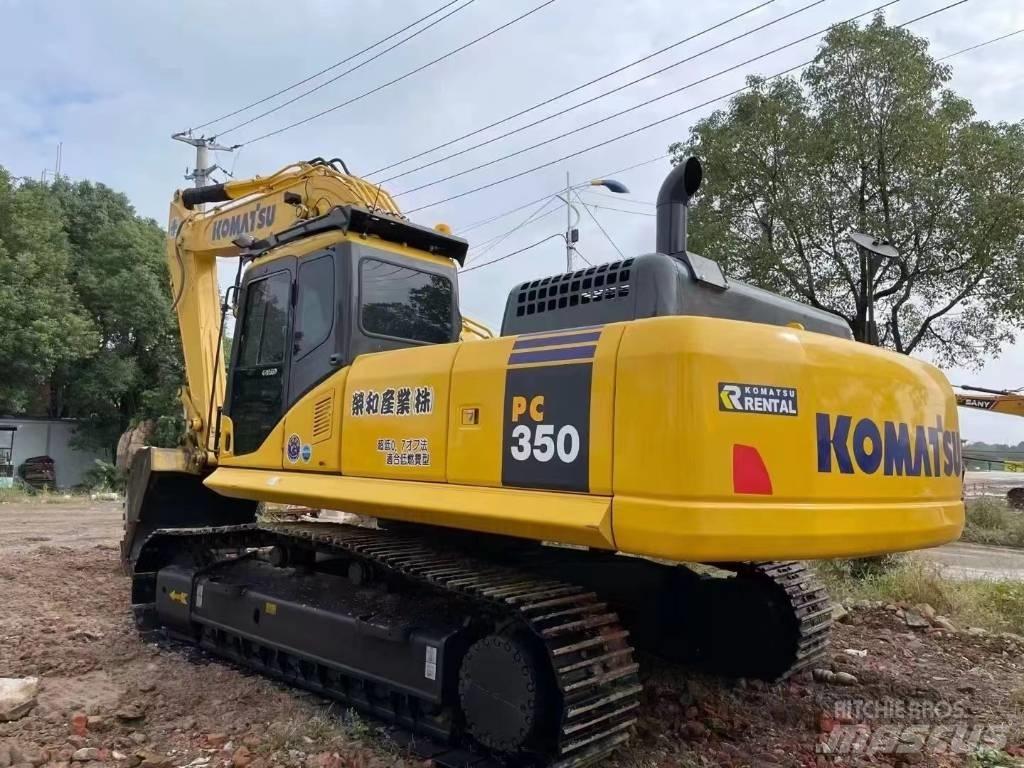 Komatsu PC350 Pásové rýpadlá