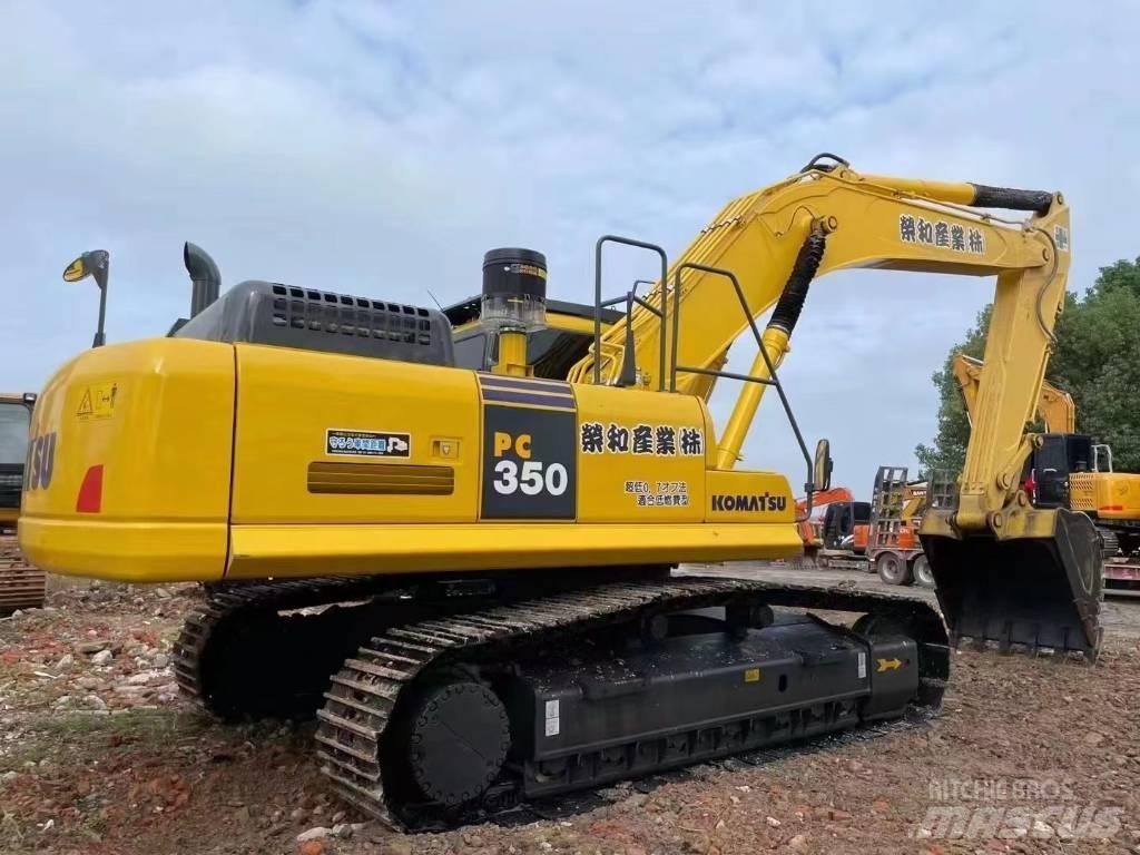 Komatsu PC350 Pásové rýpadlá