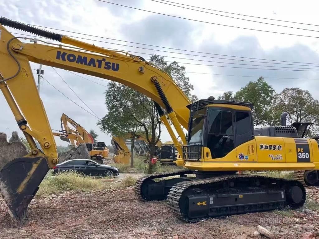 Komatsu PC350 Pásové rýpadlá