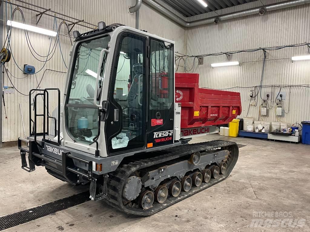 Takeuchi TCR50-2 Pásové sklápače