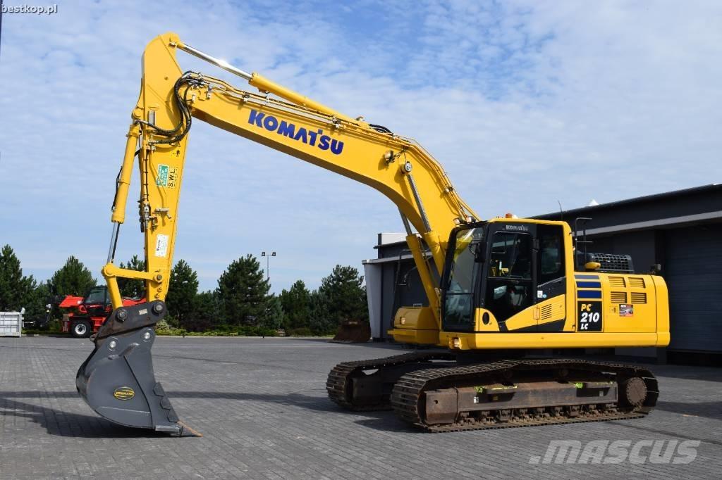 Komatsu PC 210 LC-11 Pásové rýpadlá