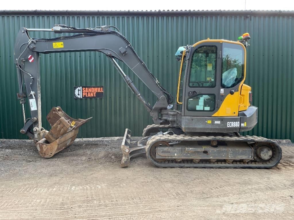 Volvo ECR 88 D PRO Midi rýpadlá 7 t - 12 t