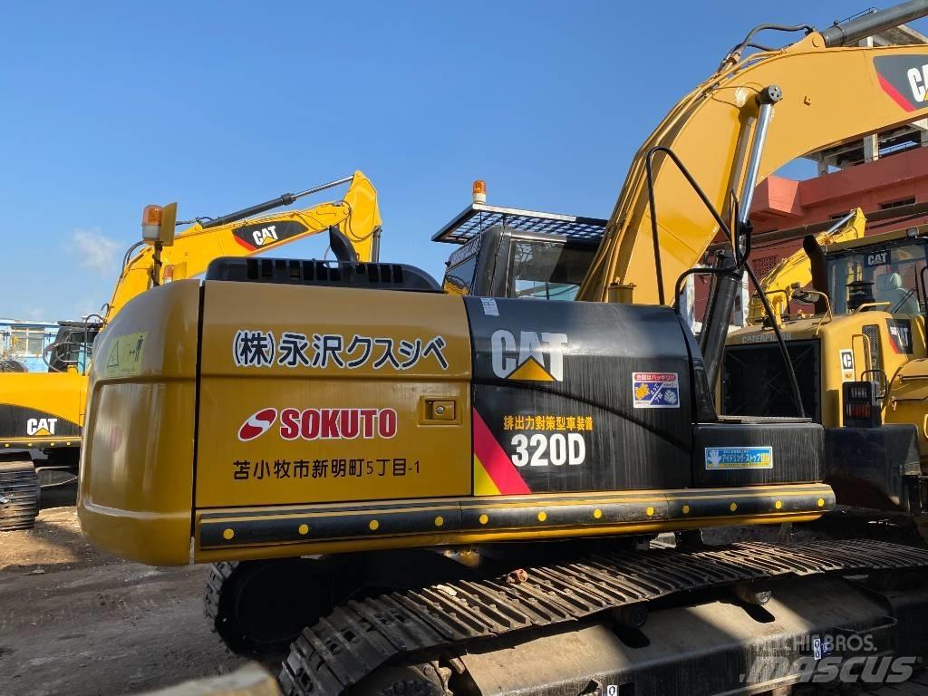 CAT 320 D Pásové rýpadlá