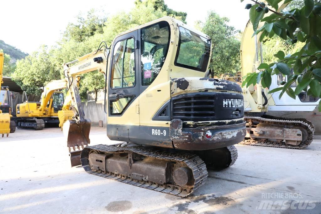Hyundai R60-9 Mini rýpadlá < 7t