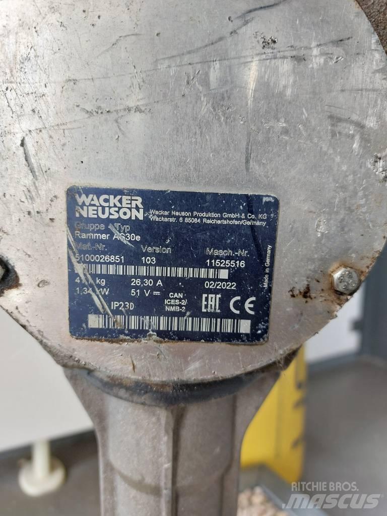Wacker Neuson AS30e Vibračné zhutňovače
