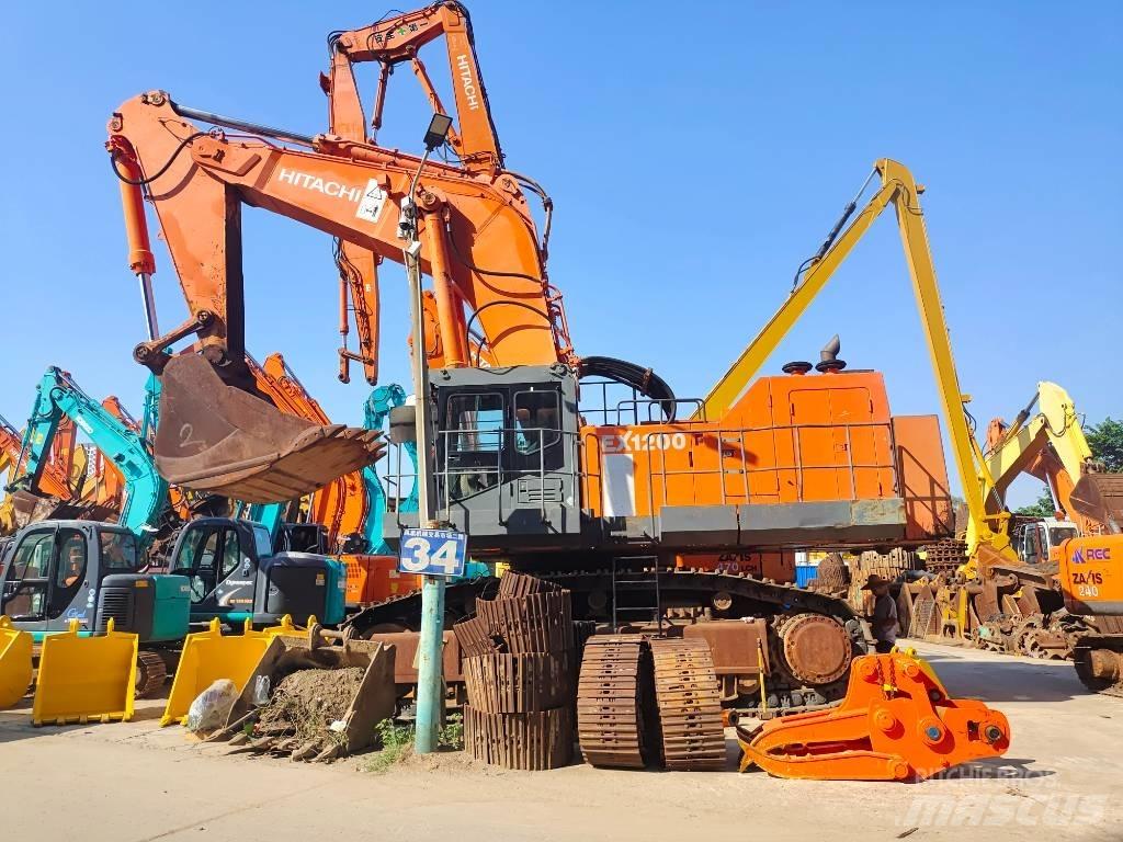Hitachi EX 1200-6 Pásové rýpadlá