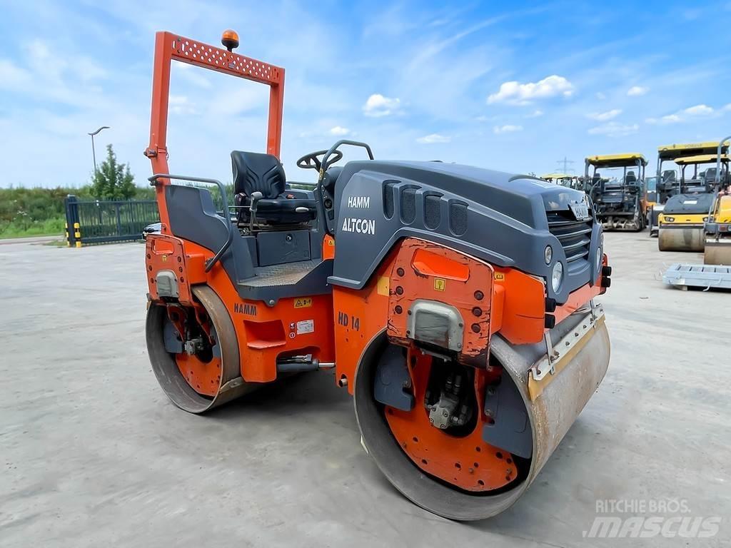 Hamm HD 14 VV Tandemové valce