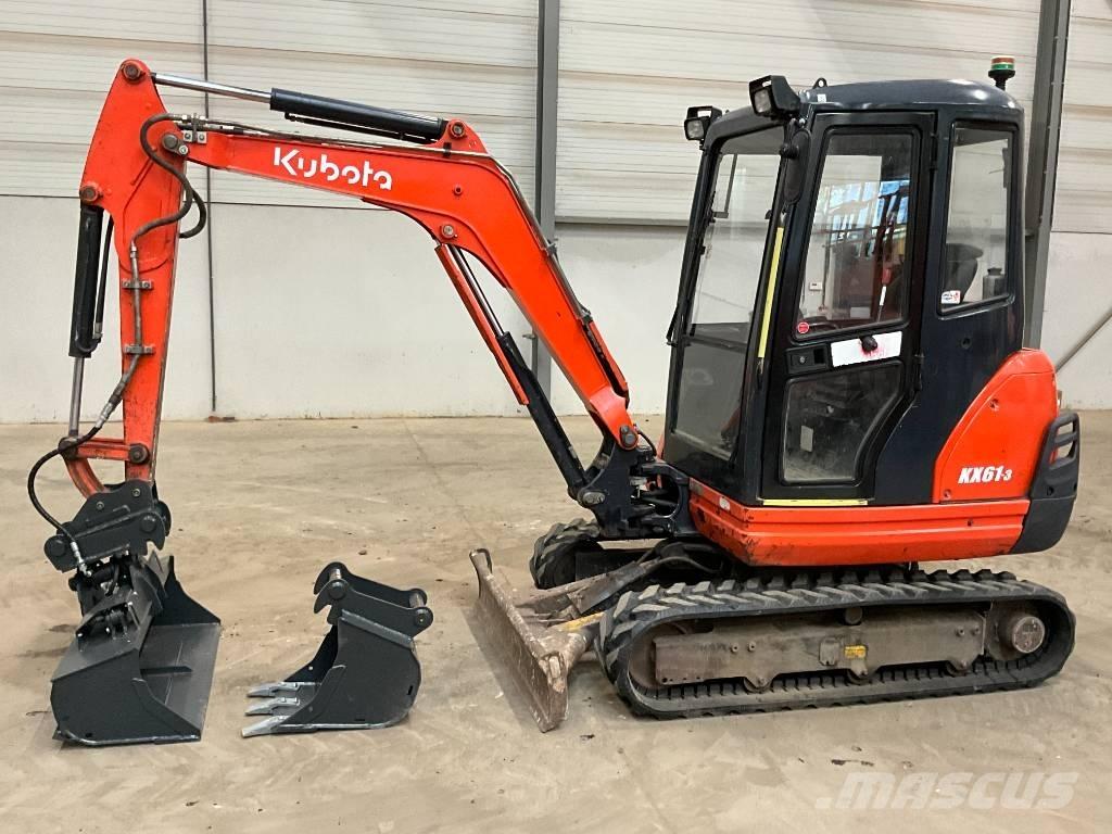 Kubota KX 61-3 Mini rýpadlá < 7t