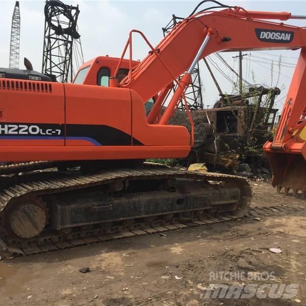 Doosan dh220lc-7 Pásové rýpadlá