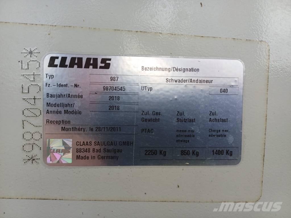 CLAAS Liner 2800 Riadkovače