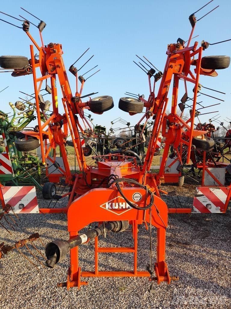 Kuhn GF 8501 T Obracače a zhrabovače sena