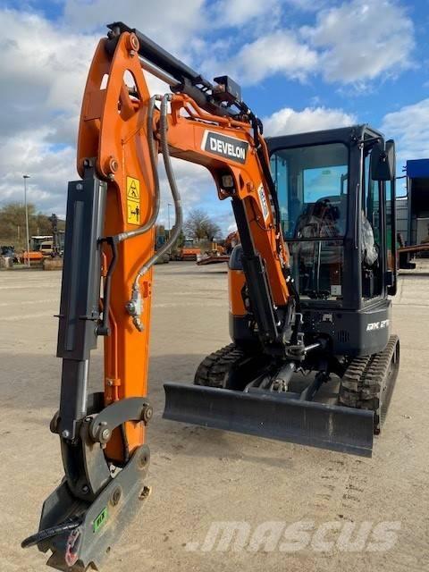 Develon DX 27 Z-7 Mini rýpadlá < 7t