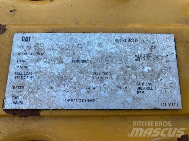 CAT 3304 Naftové generátory