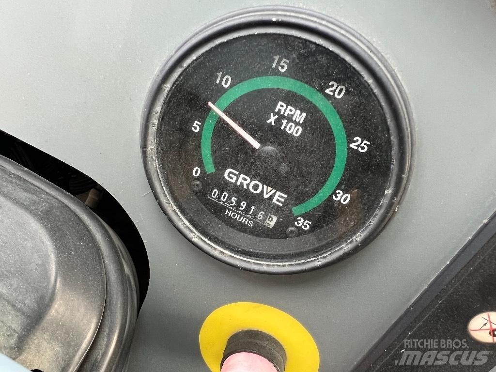 Grove RT540E Žeriavy pre ťažký terén
