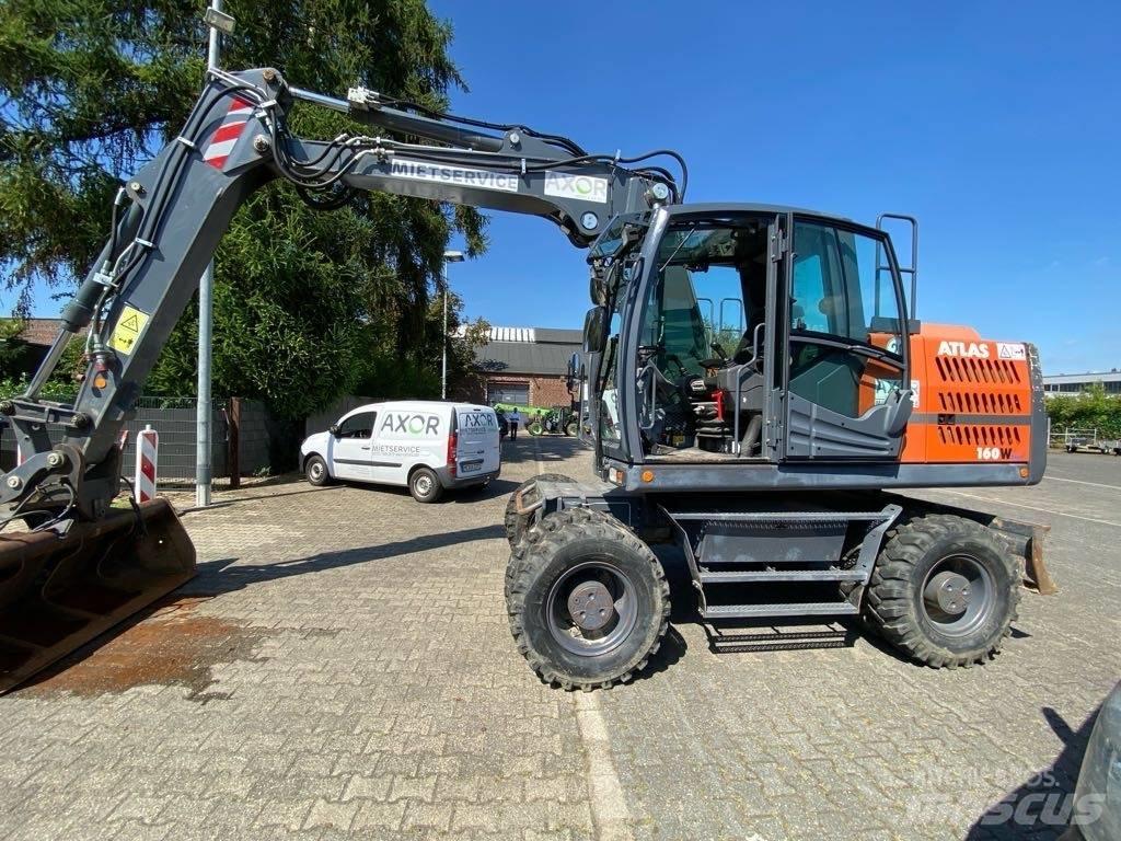  Altas 160 W Kolesové rýpadlá