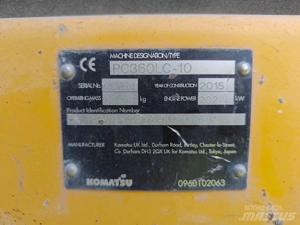 Komatsu PC 360 LC-10 Pásové rýpadlá