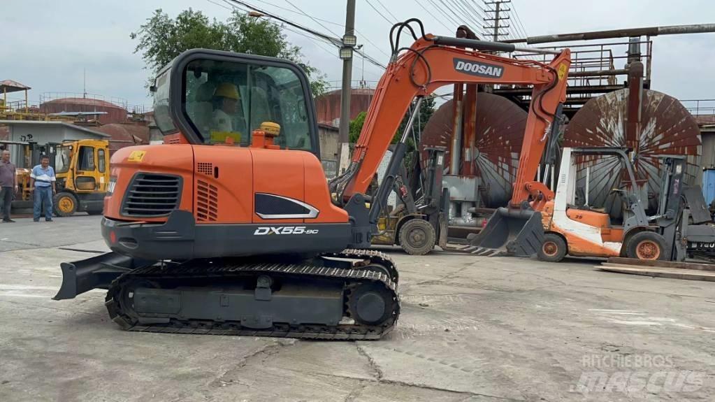 Doosan DX 55 Mini rýpadlá < 7t