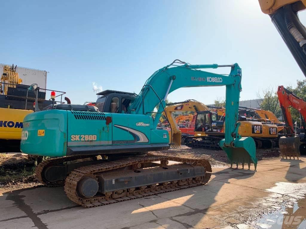 Kobelco SK 260 Pásové rýpadlá