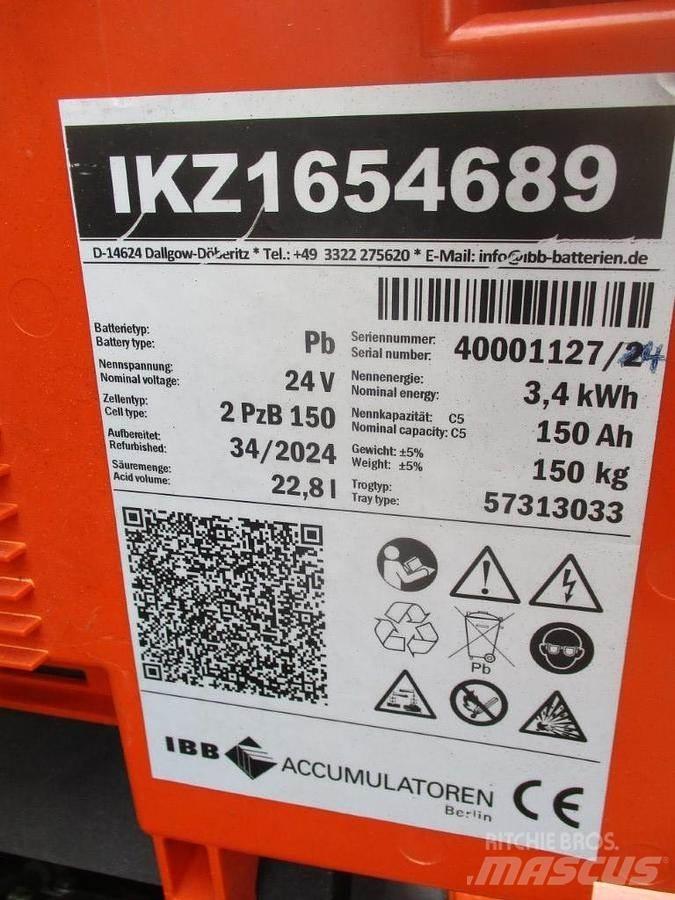 BT SWE 080L Ručne vedené vysokozdvižné vozíky