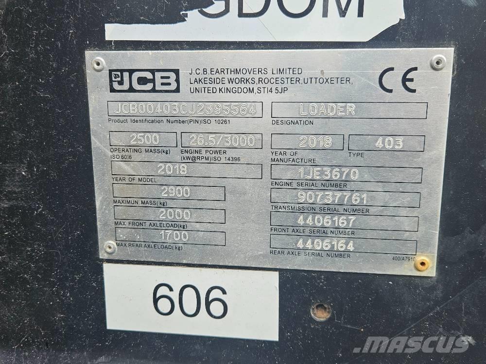 JCB 403 Mininakladače