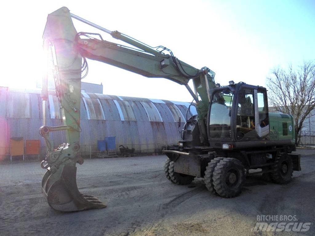 Hitachi ZX 190 W-3 Kolesové rýpadlá