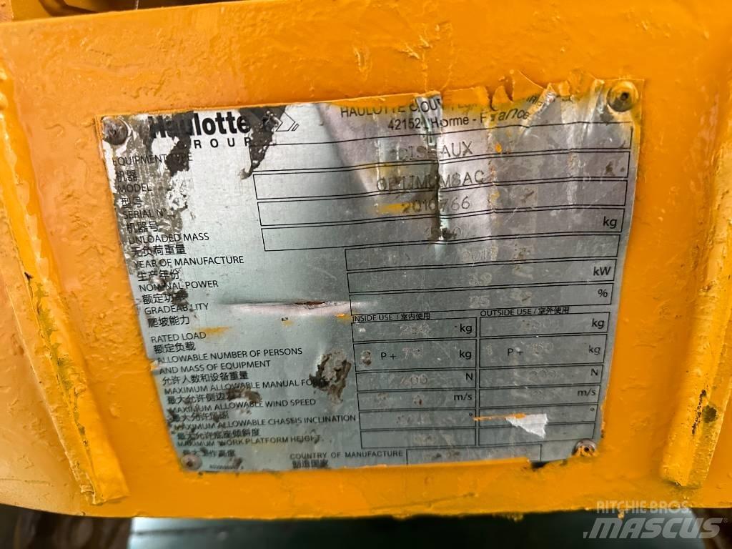 Haulotte OPTIMUM 8 Nožnicové zdvíhacie plošiny