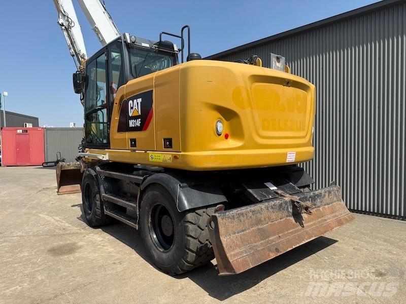CAT M314F Kolesové rýpadlá