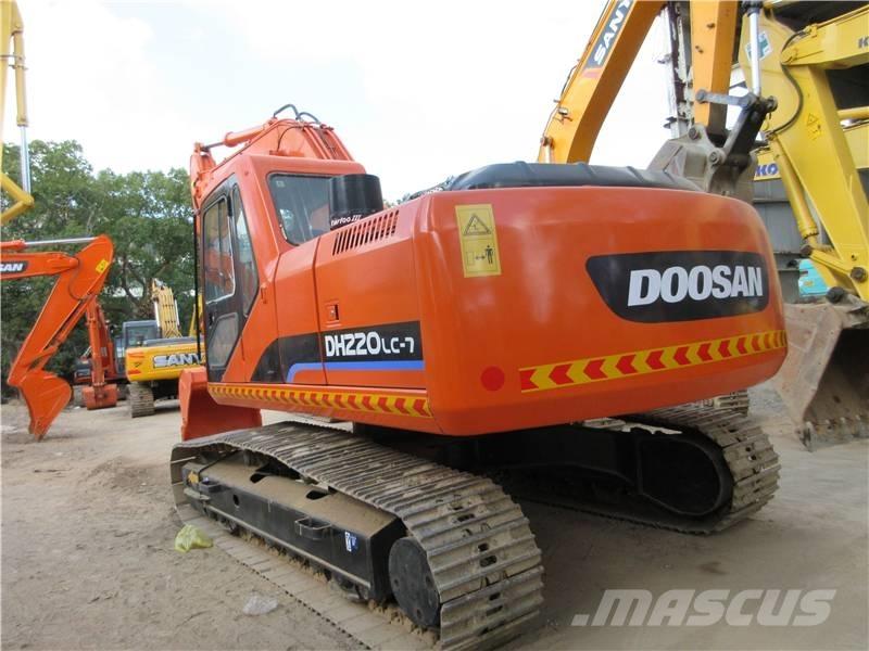 Doosan DH 210 W-7 Pásové rýpadlá