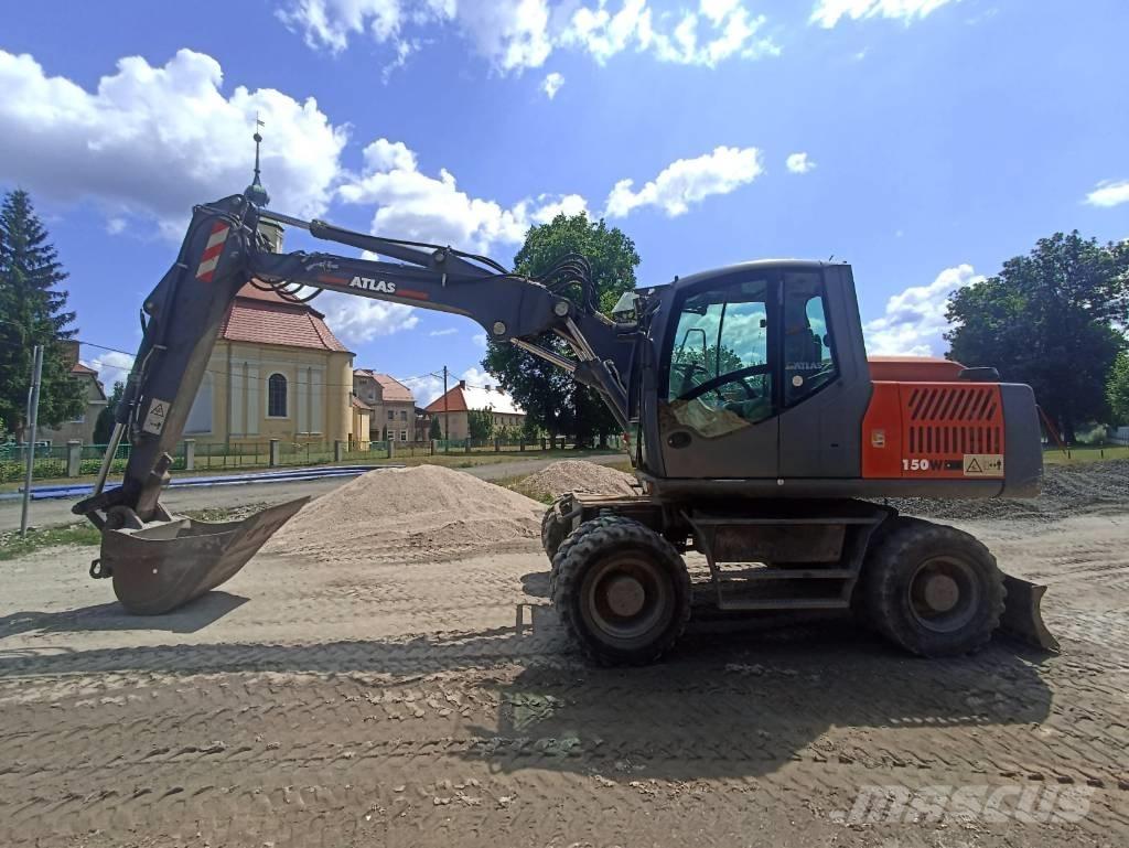 Atlas 150 W Kolesové rýpadlá
