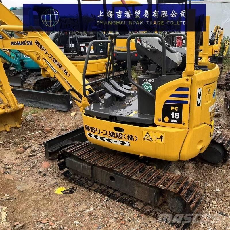 Komatsu PC 18 MR Pásové rýpadlá