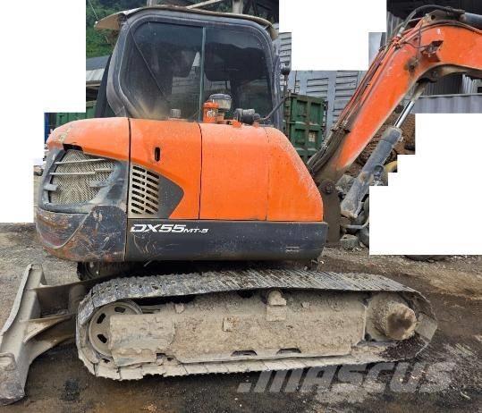 Doosan DX55 Mini rýpadlá < 7t