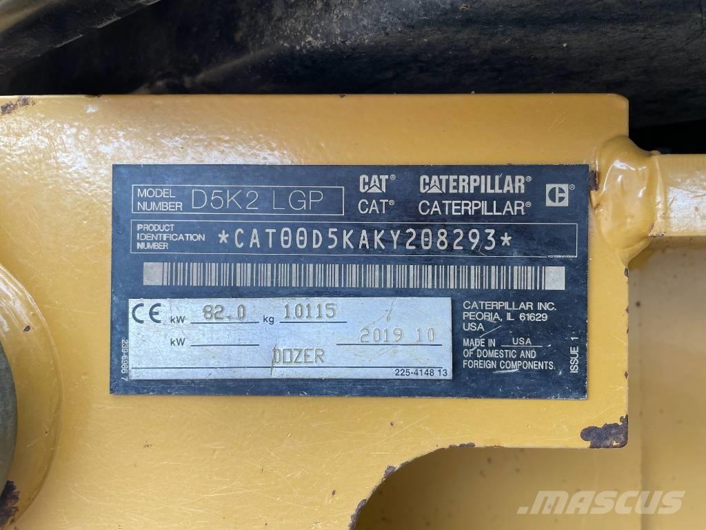CAT D5 K 2 LGP Pásové dozéry
