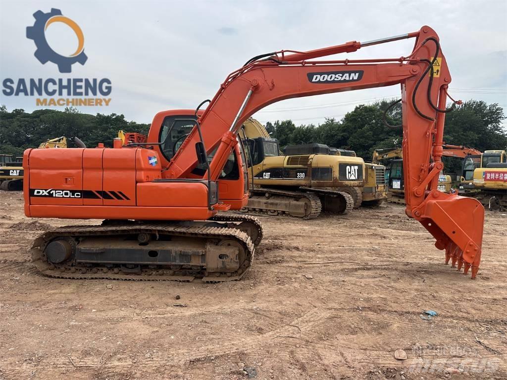Doosan DX 120 Midi rýpadlá 7 t - 12 t